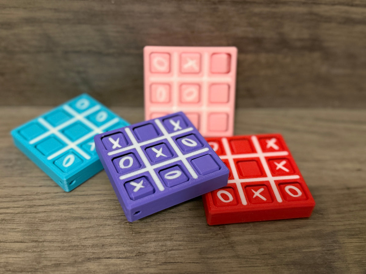 Tic Tac Toe Keychain