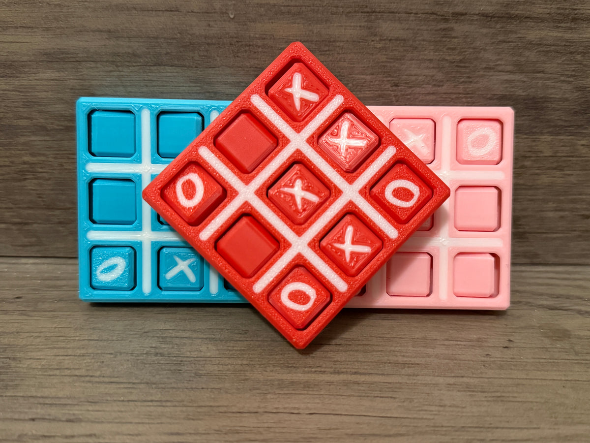 Tic Tac Toe Keychain
