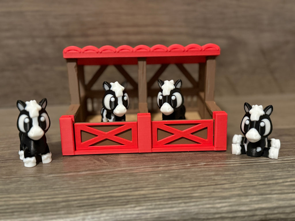 Horse Stable Set