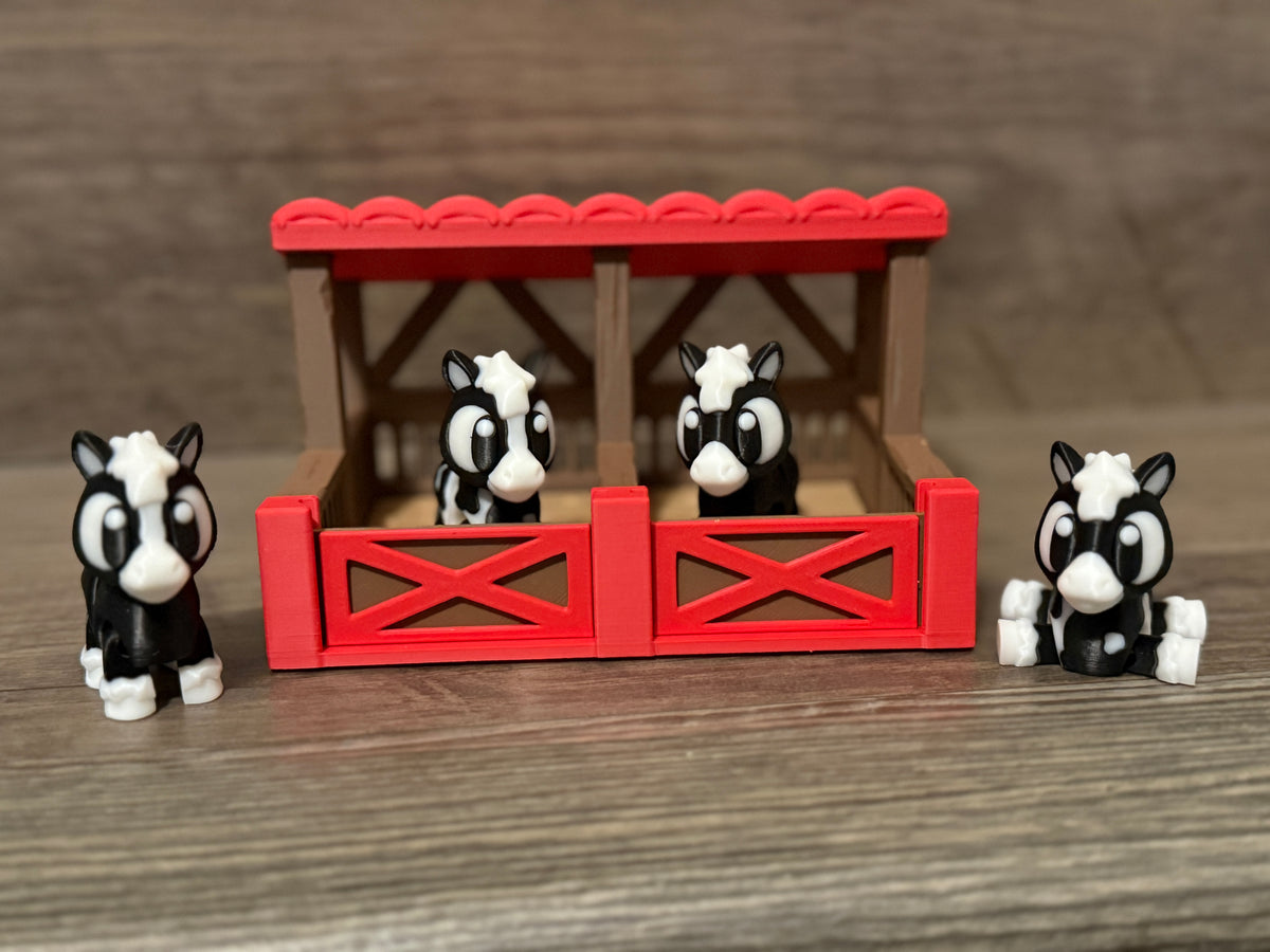 Horse Stable Set