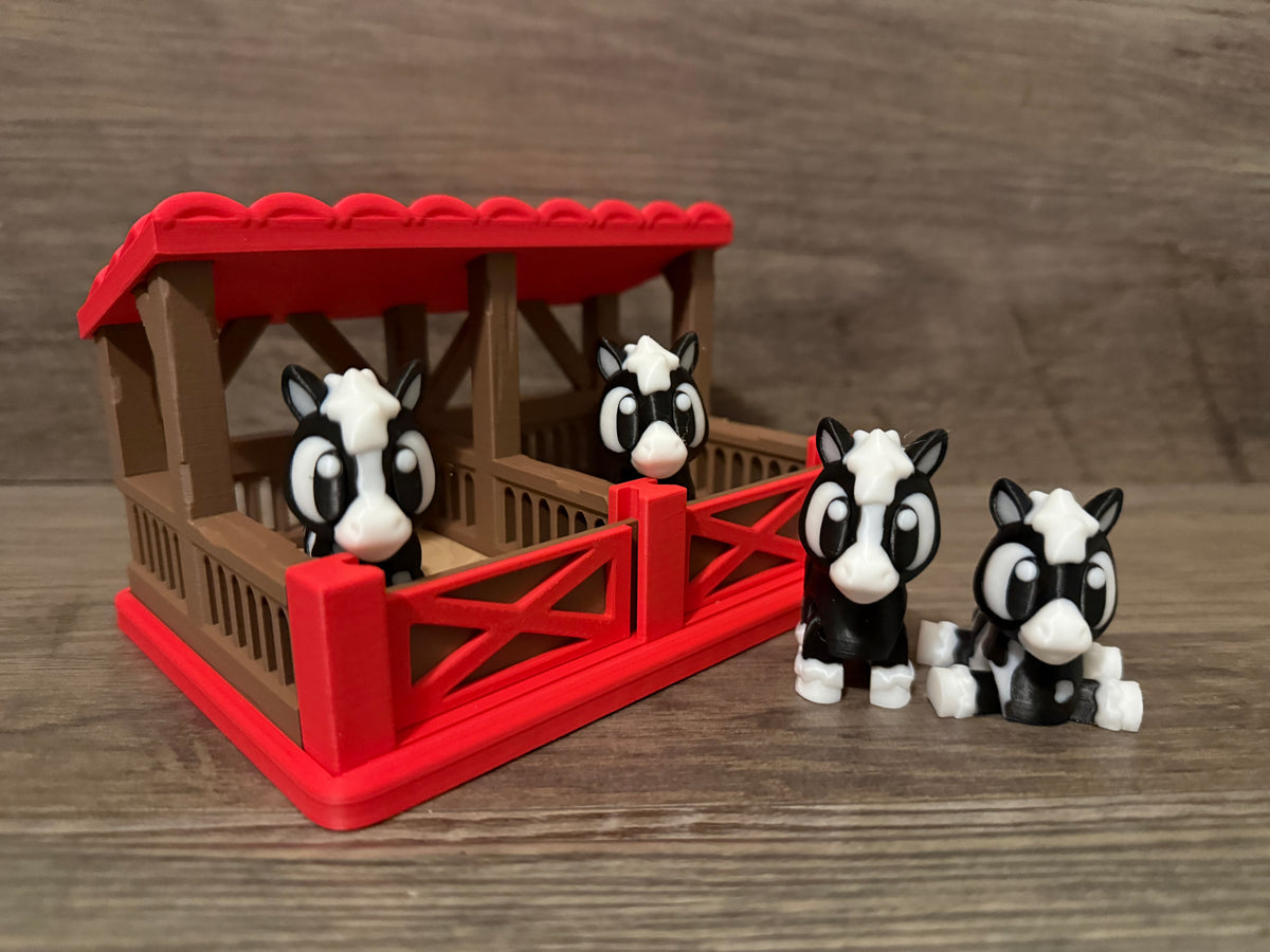 Horse Stable Set