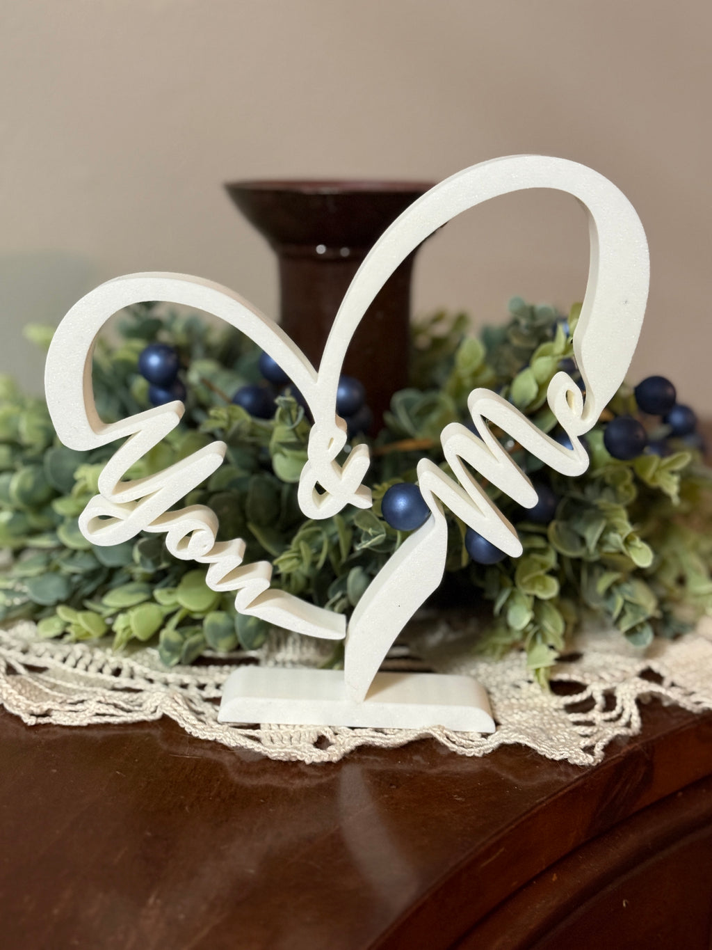 "You & Me" Heart Sign
