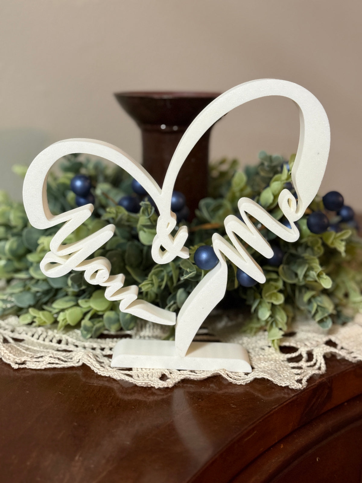 "You & Me" Heart Sign