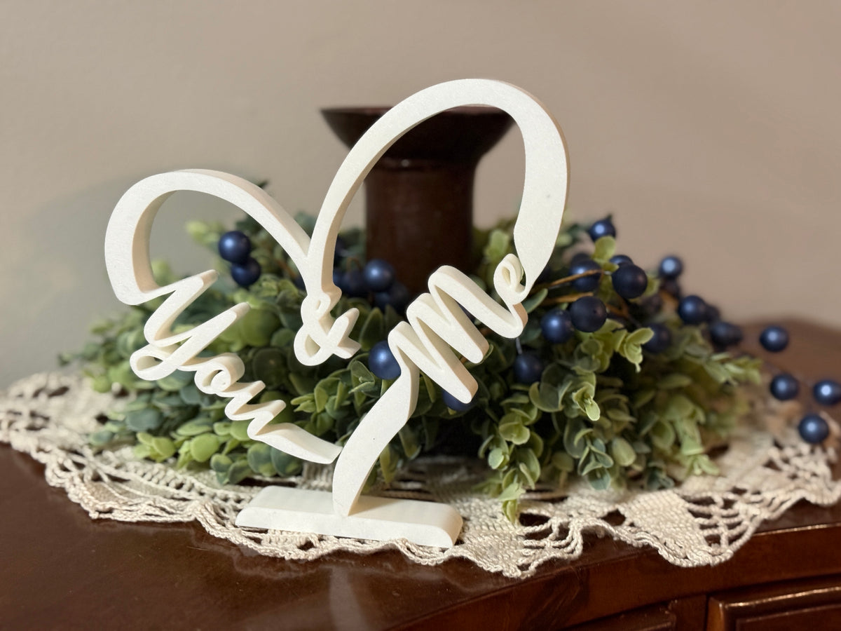 "You & Me" Heart Sign