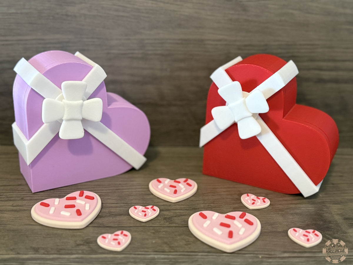 Heart Box with Bow