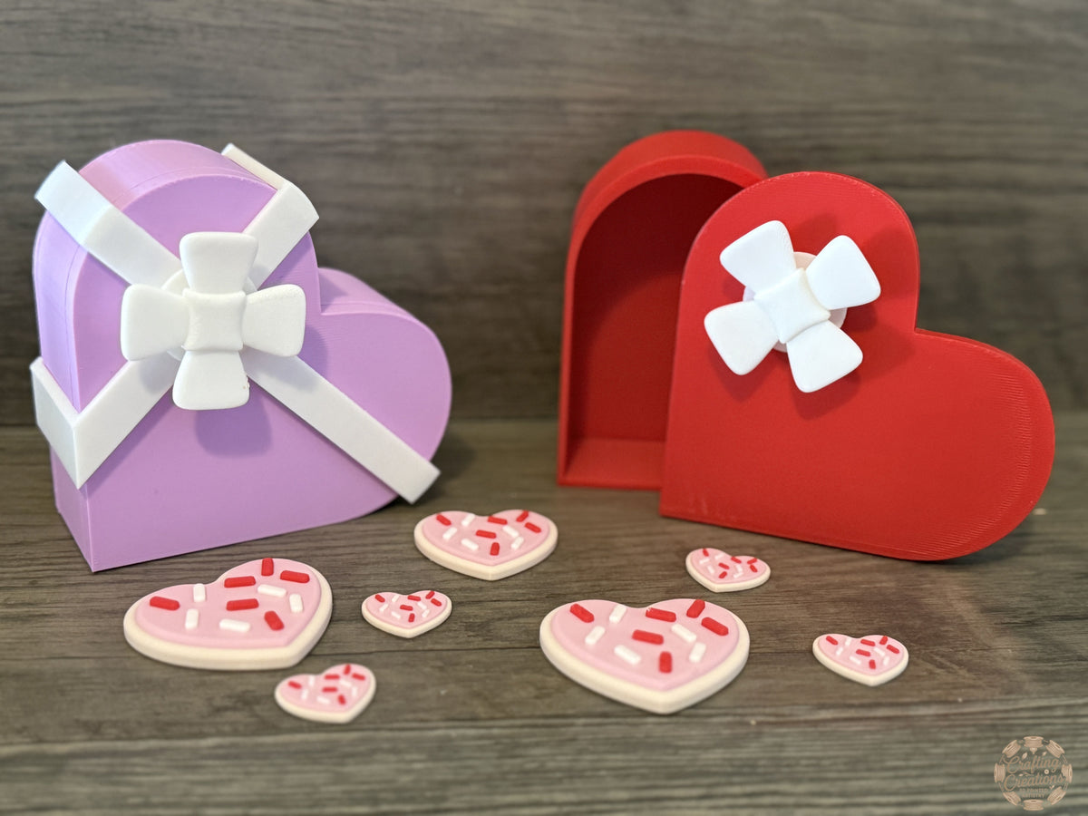 Heart Box with Bow