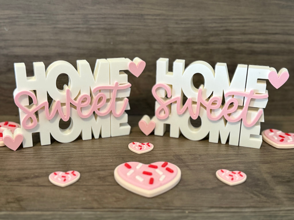 "Home Sweet Home" Decor Sign