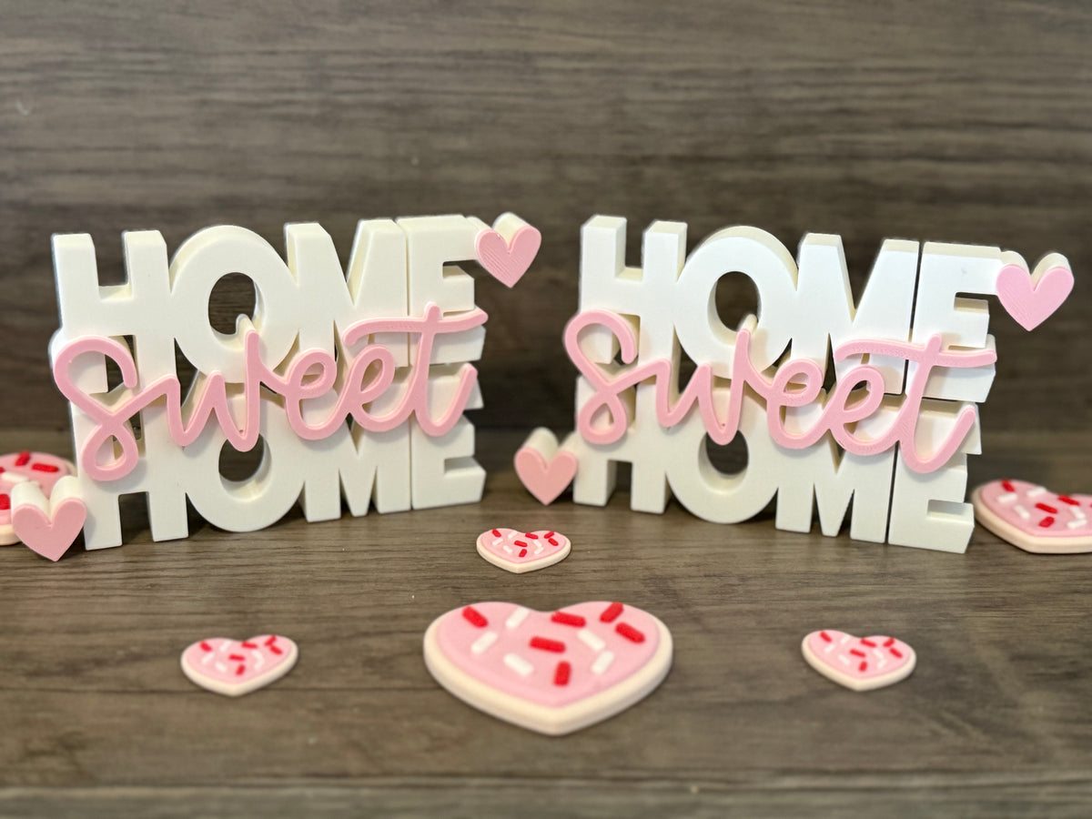 "Home Sweet Home" Decor Sign