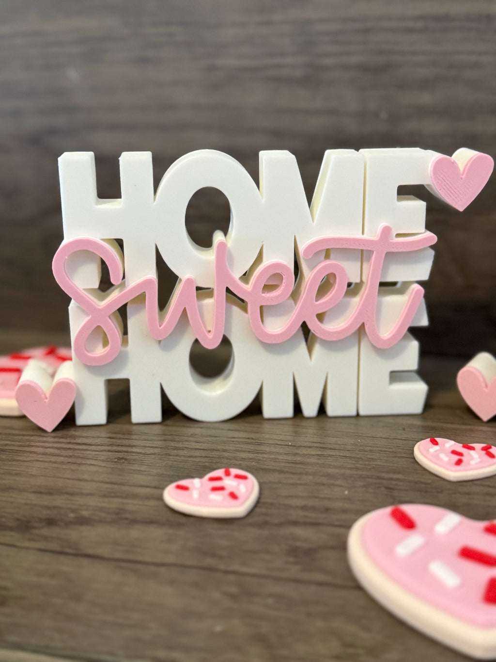 "Home Sweet Home" Decor Sign