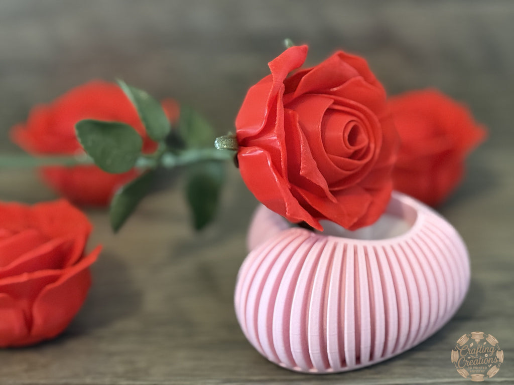 3d Printed Rose