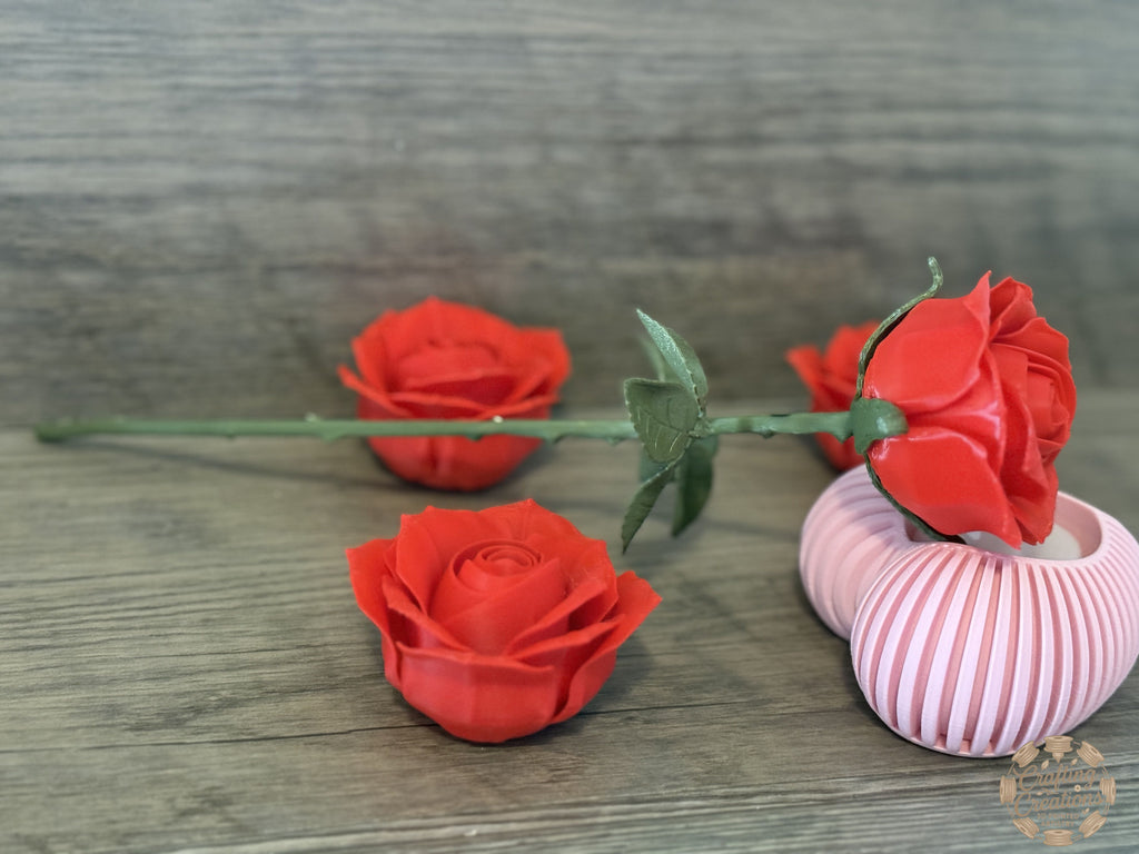 3d Printed Rose