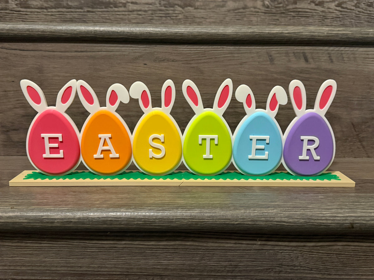 Easter Egg Display Sign
