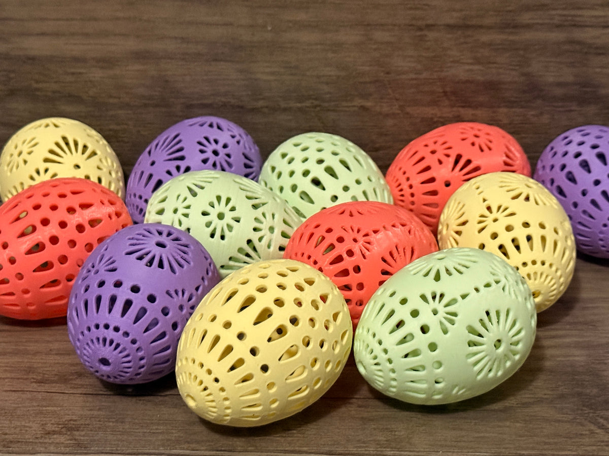 Slotted Easter Eggs
