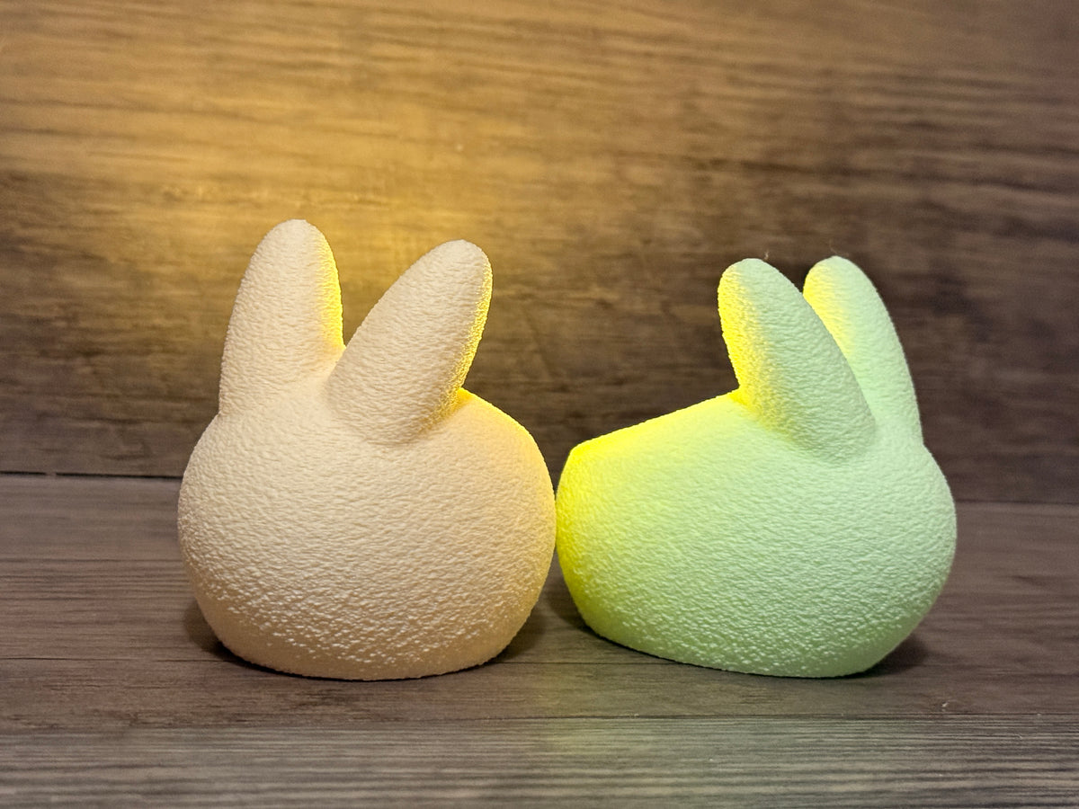 Fuzzy-look Easter Bunny Tealight holder