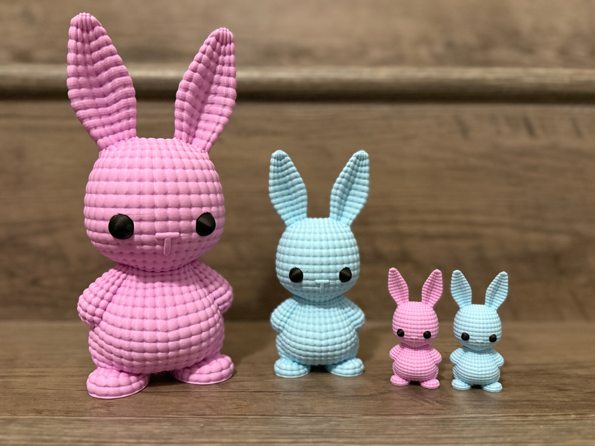 Crochet style Bunny Rabbit