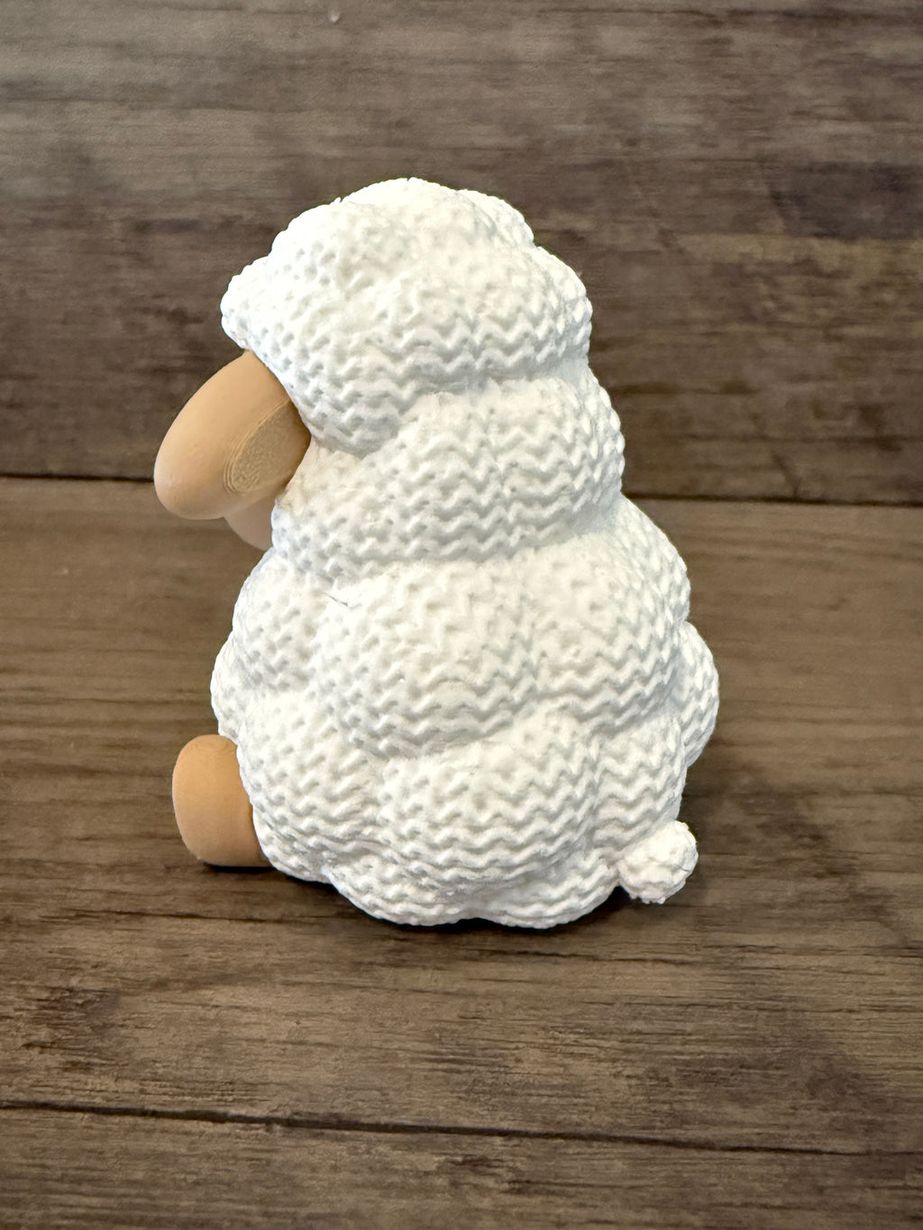 Crochet style Easter figurines