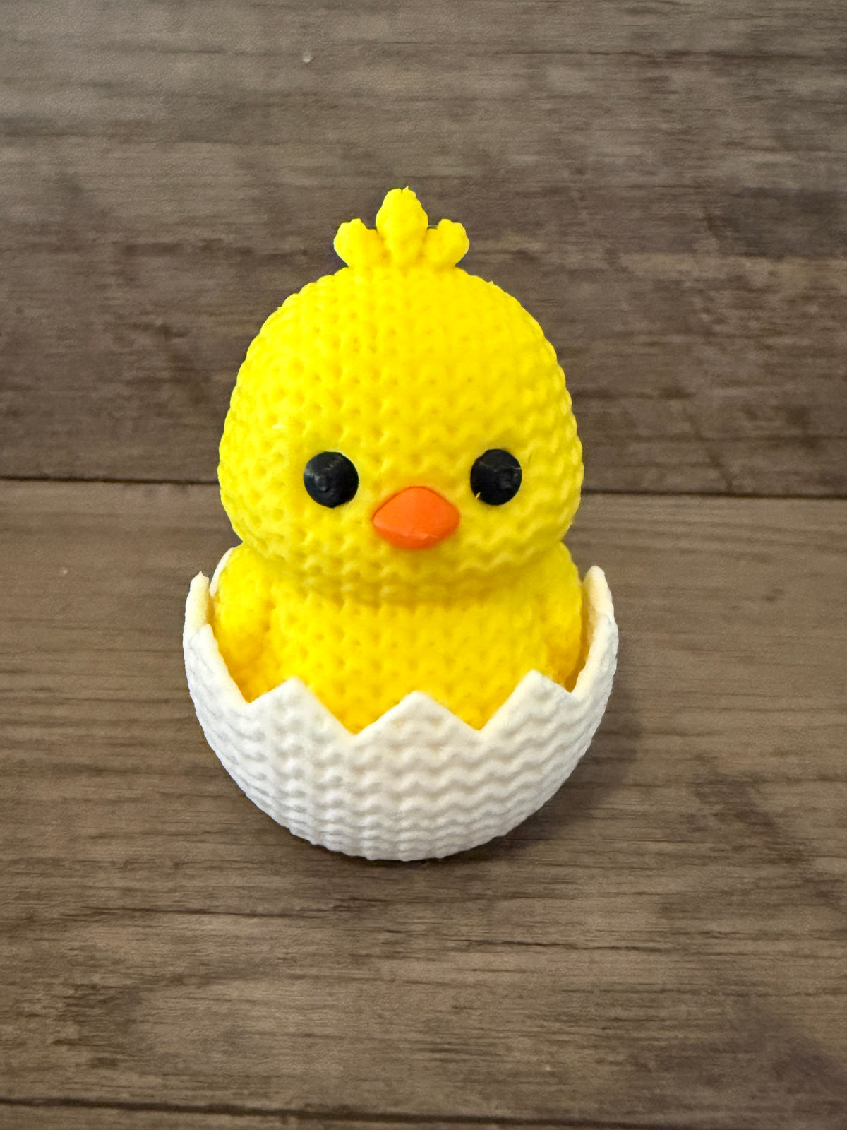 Crochet style Easter figurines