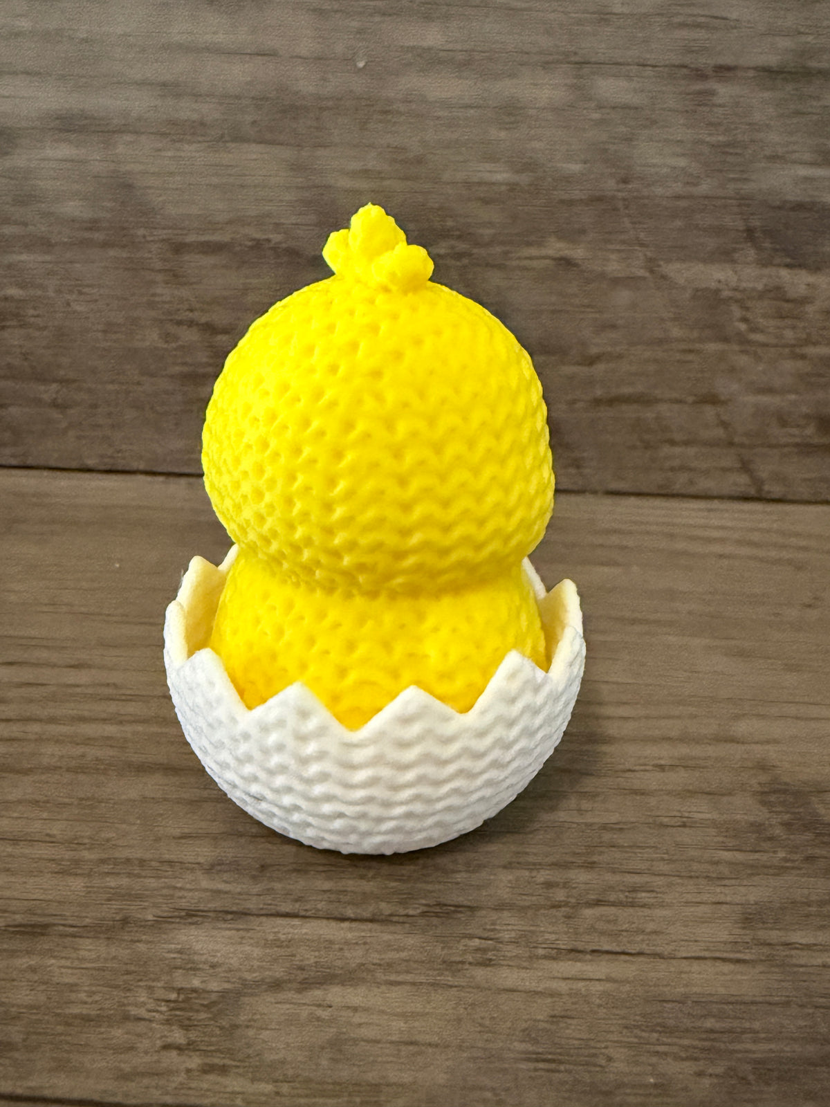 Crochet style Easter figurines