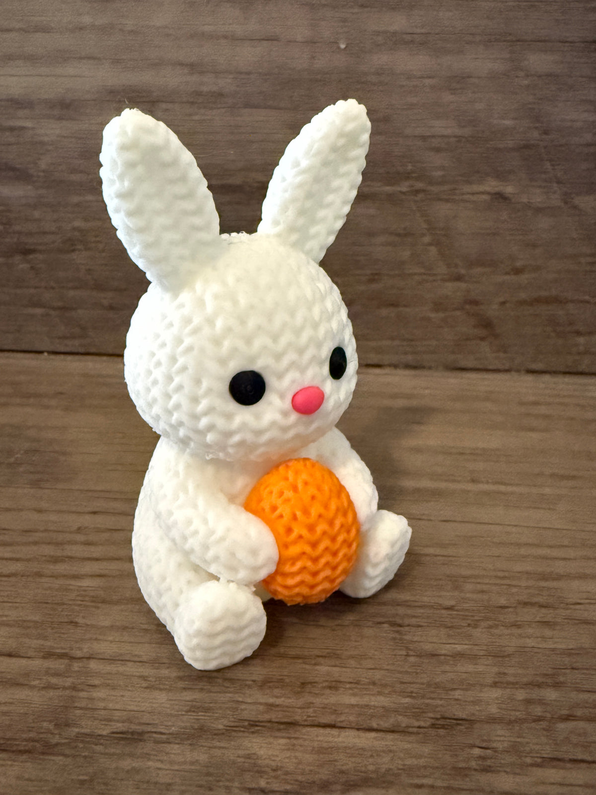 Crochet style Easter figurines