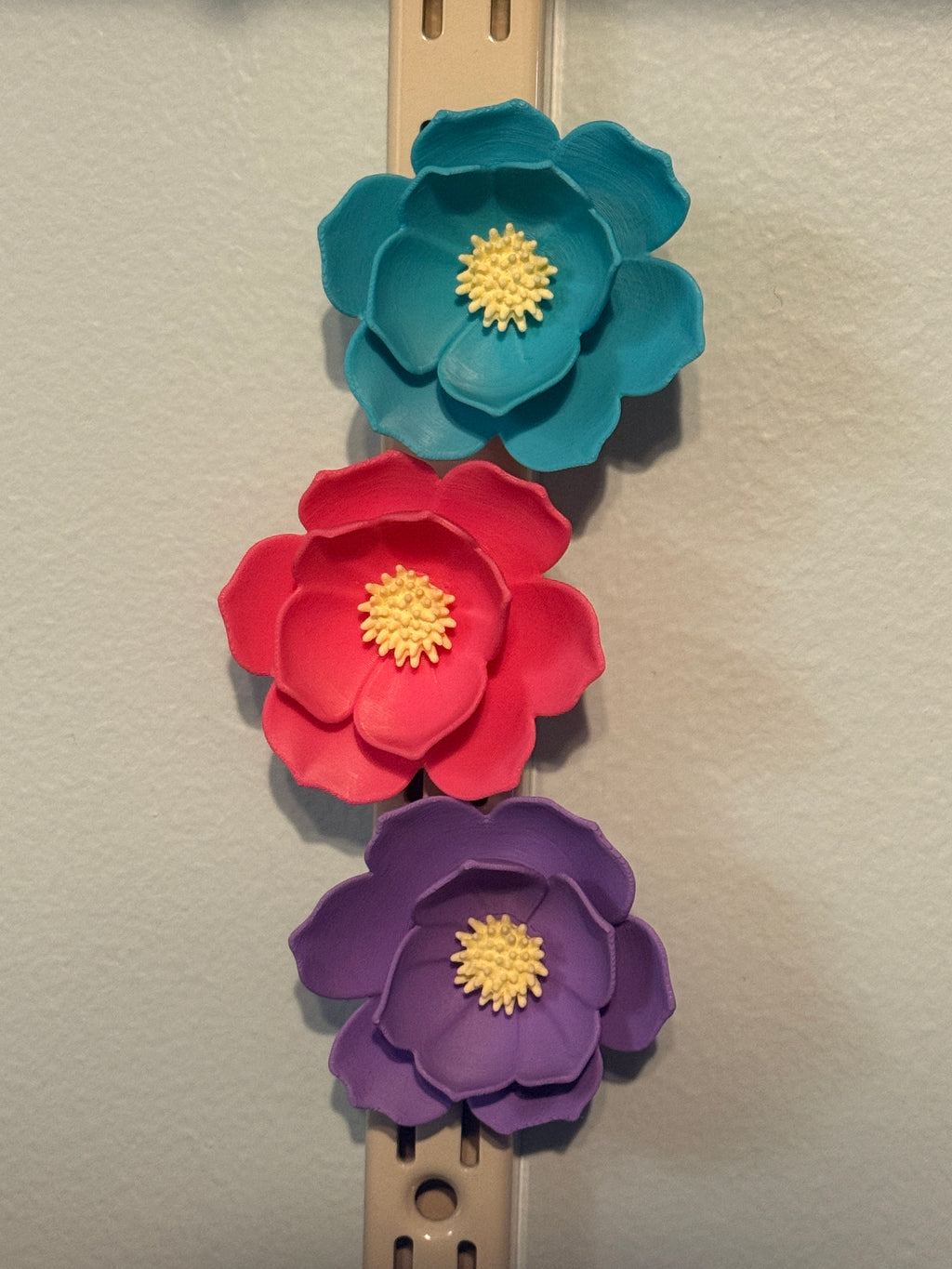 Flower Fridge Magnets (set of 6)