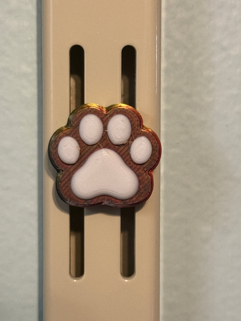 Paw Print Fridge Magnets (set of 4)