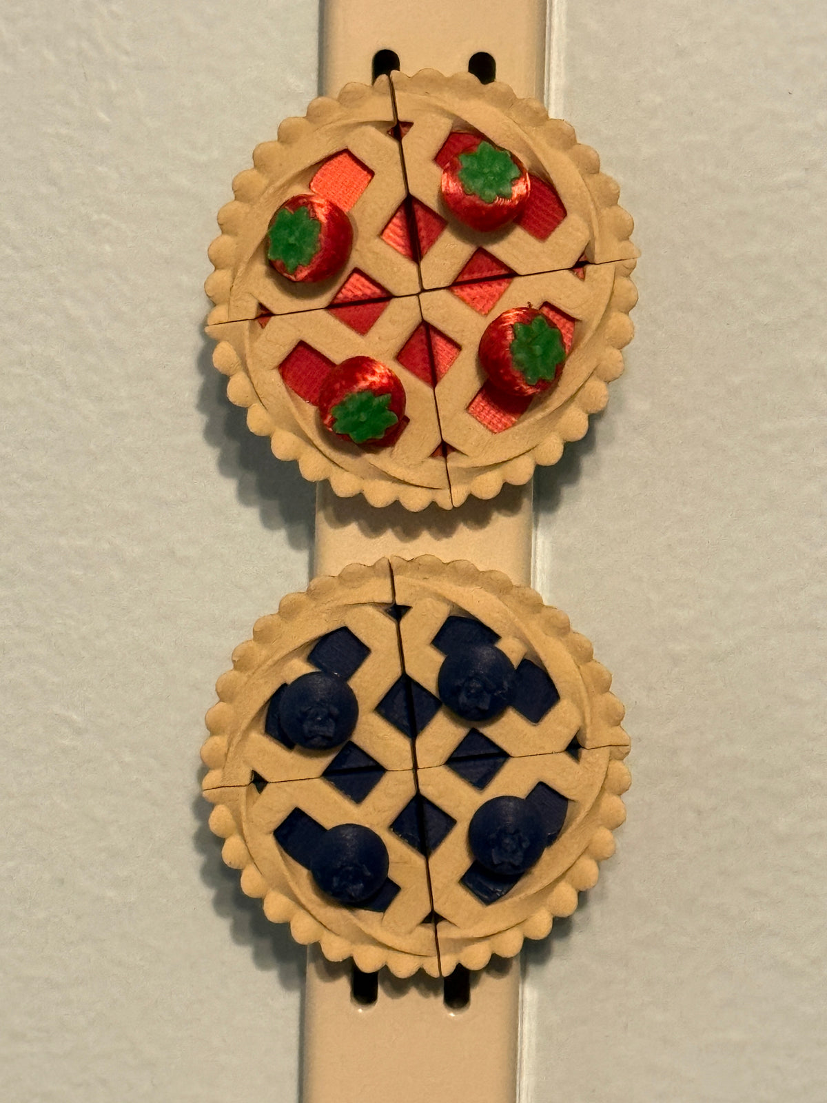 Pie Slice Fridge Magnets (set of 4)