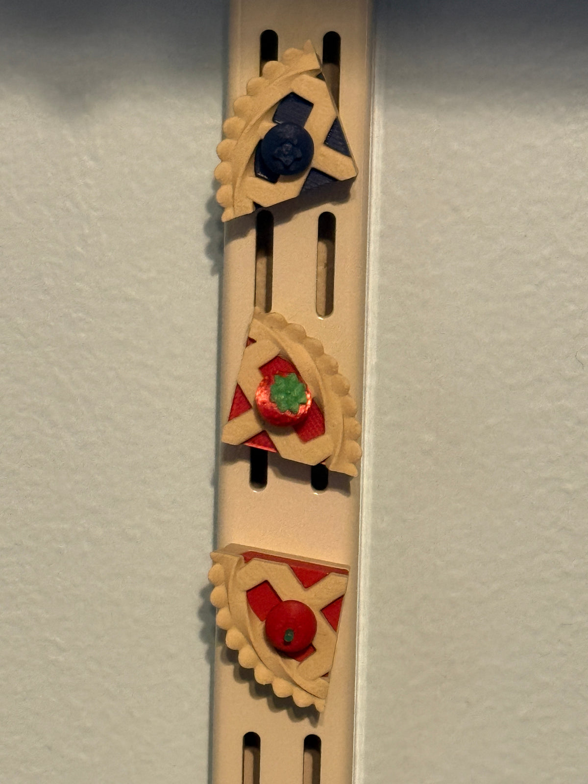 Pie Slice Fridge Magnets (set of 4)