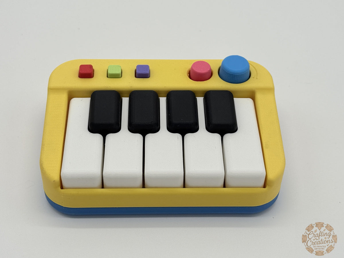 Mini piano-style clicker