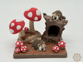 Hedgehog Forest Diorama