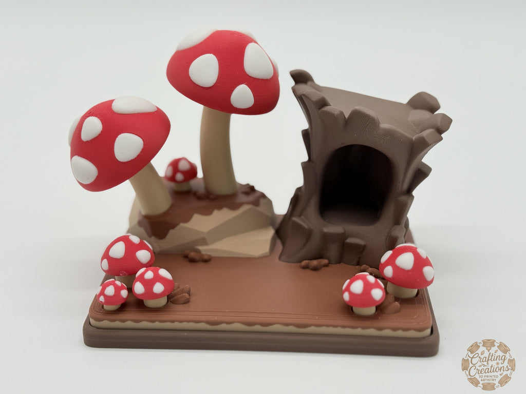 Hedgehog Forest Diorama