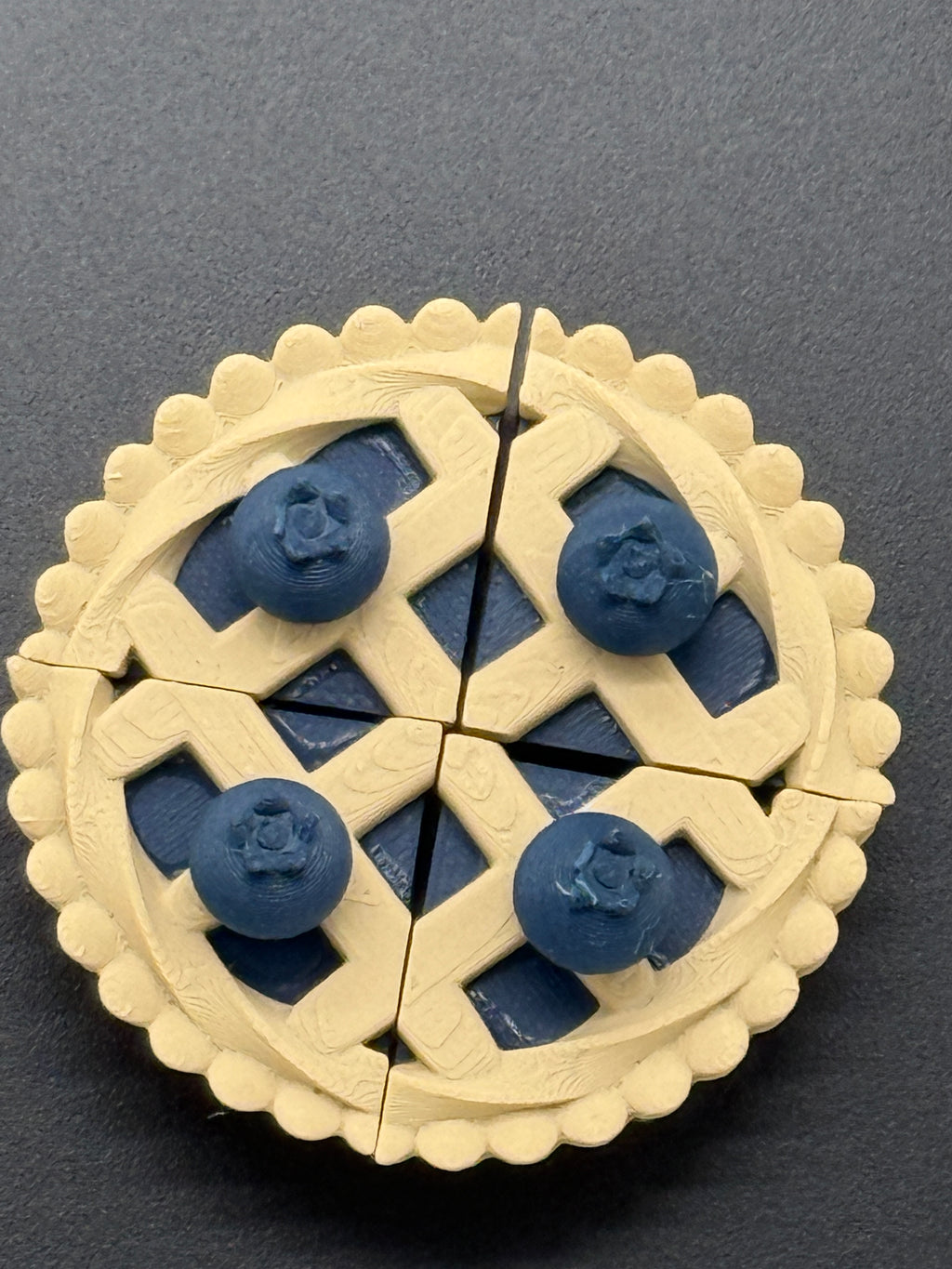 Pie Slice Fridge Magnets (set of 4)