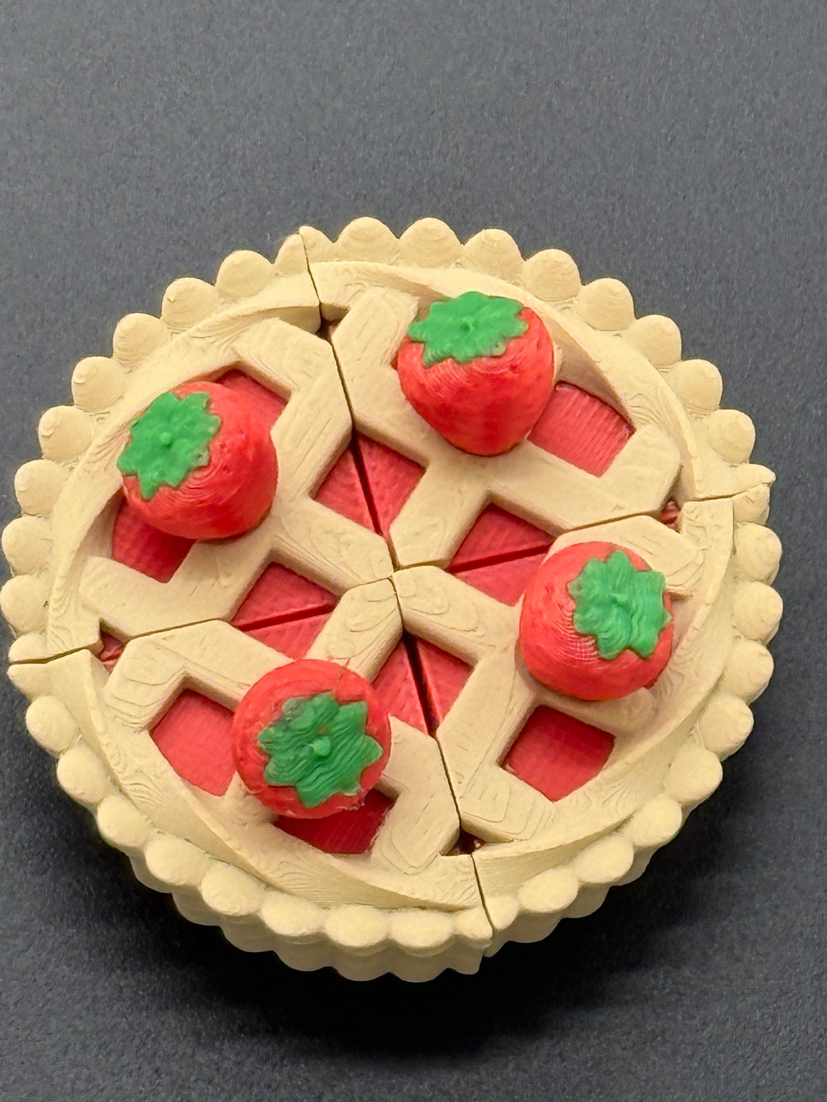 Pie Slice Fridge Magnets (set of 4)