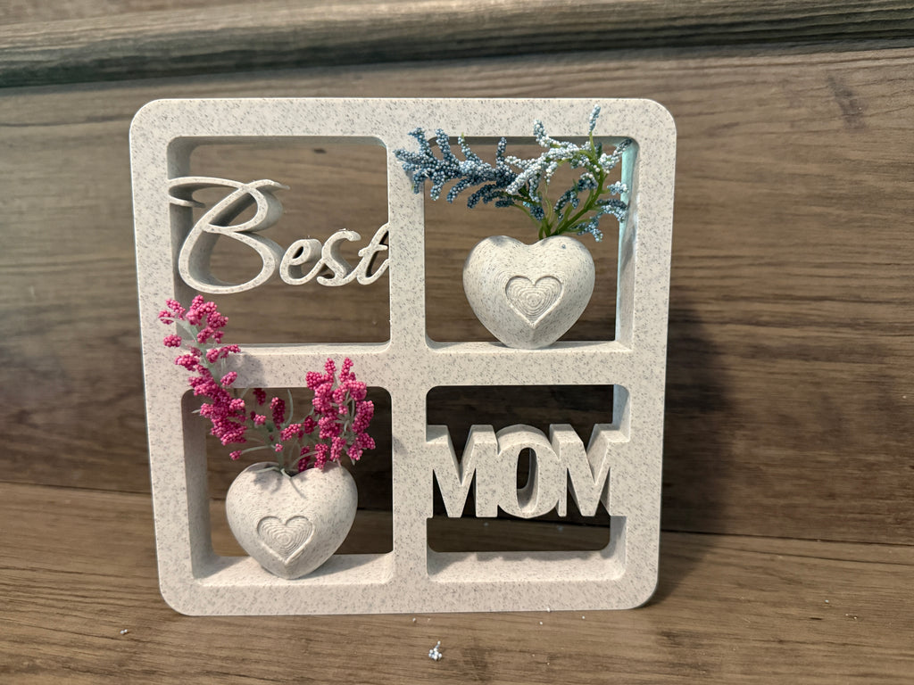 “Best Mom” Mother’s Day Decor Sign