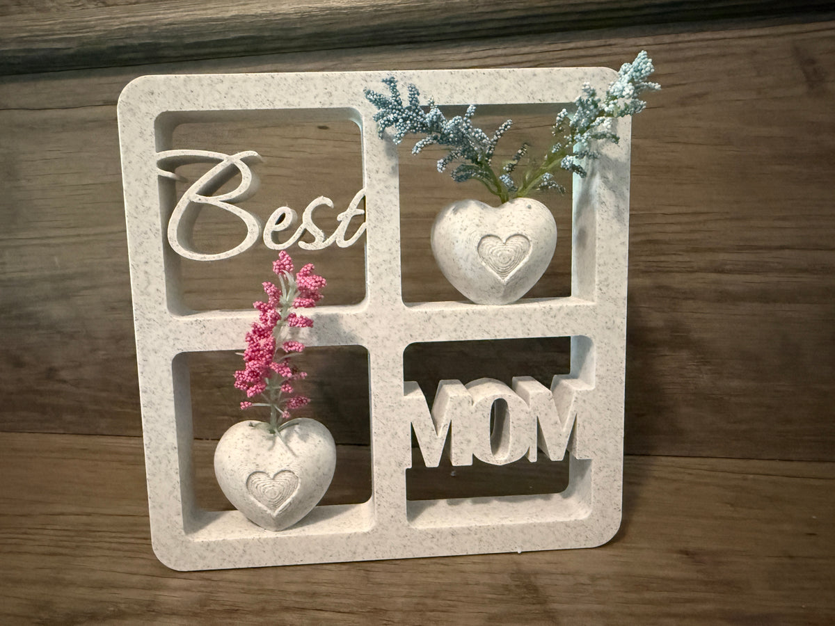 “Best Mom” Mother’s Day Decor Sign