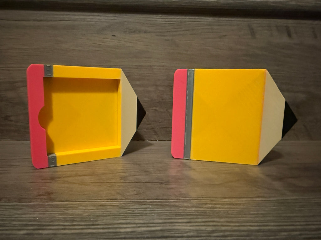 Pencil Themed Post-It Note Holder