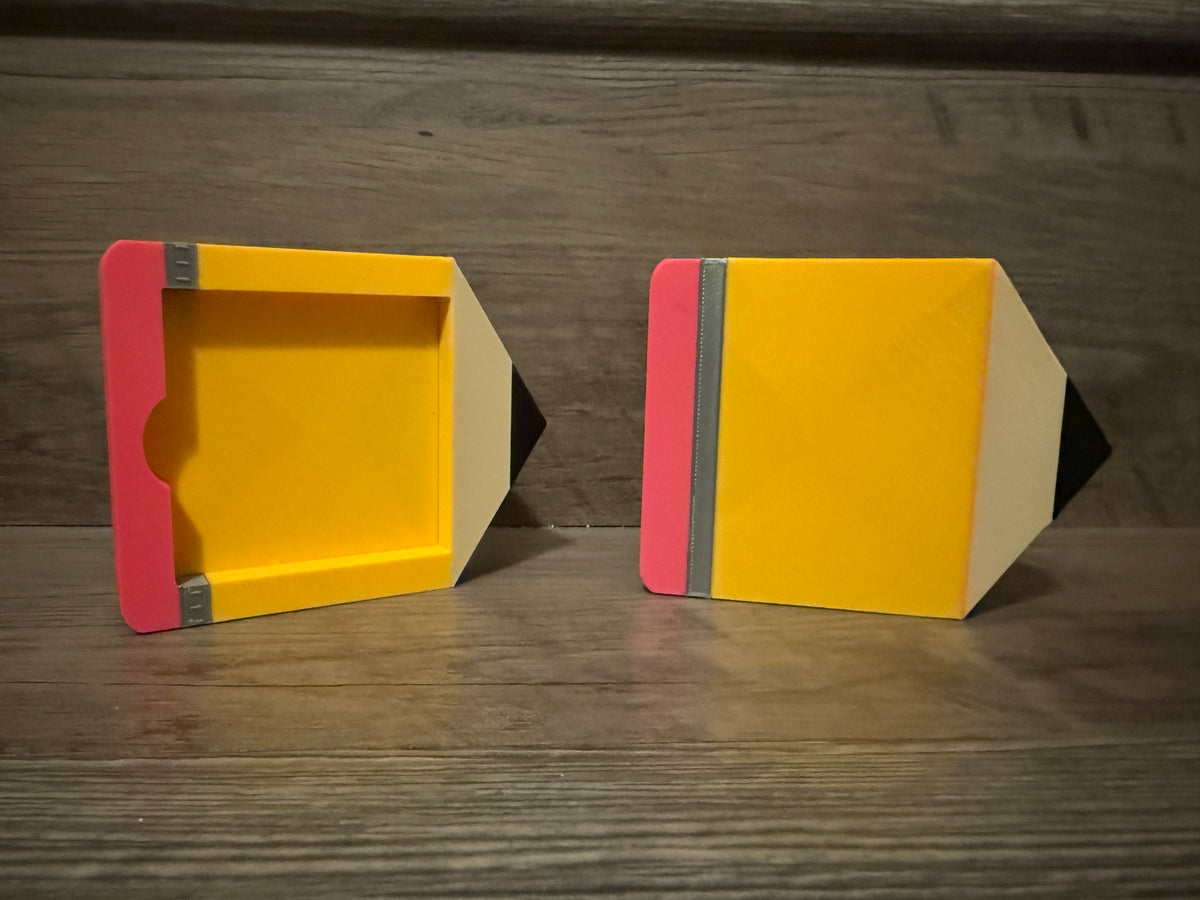 Pencil Themed Post-It Note Holder