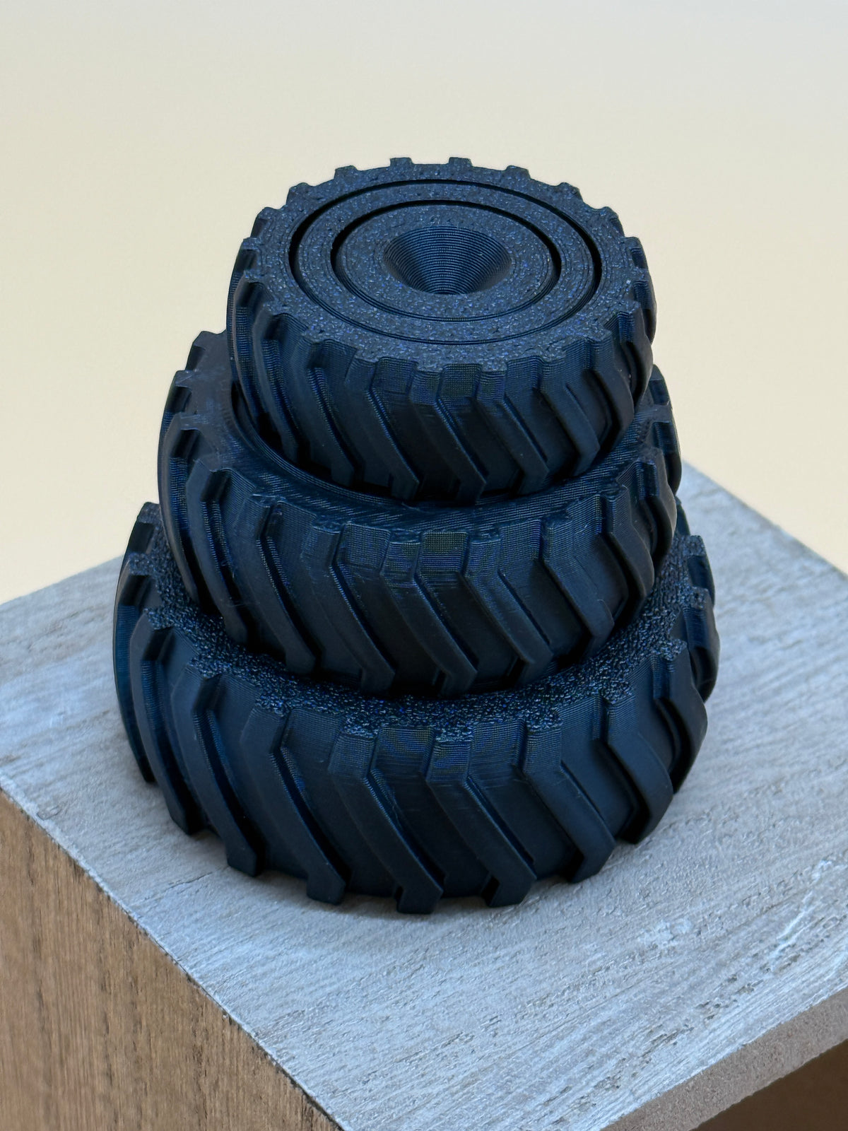 Tire Fidget Spinners (set of 3)