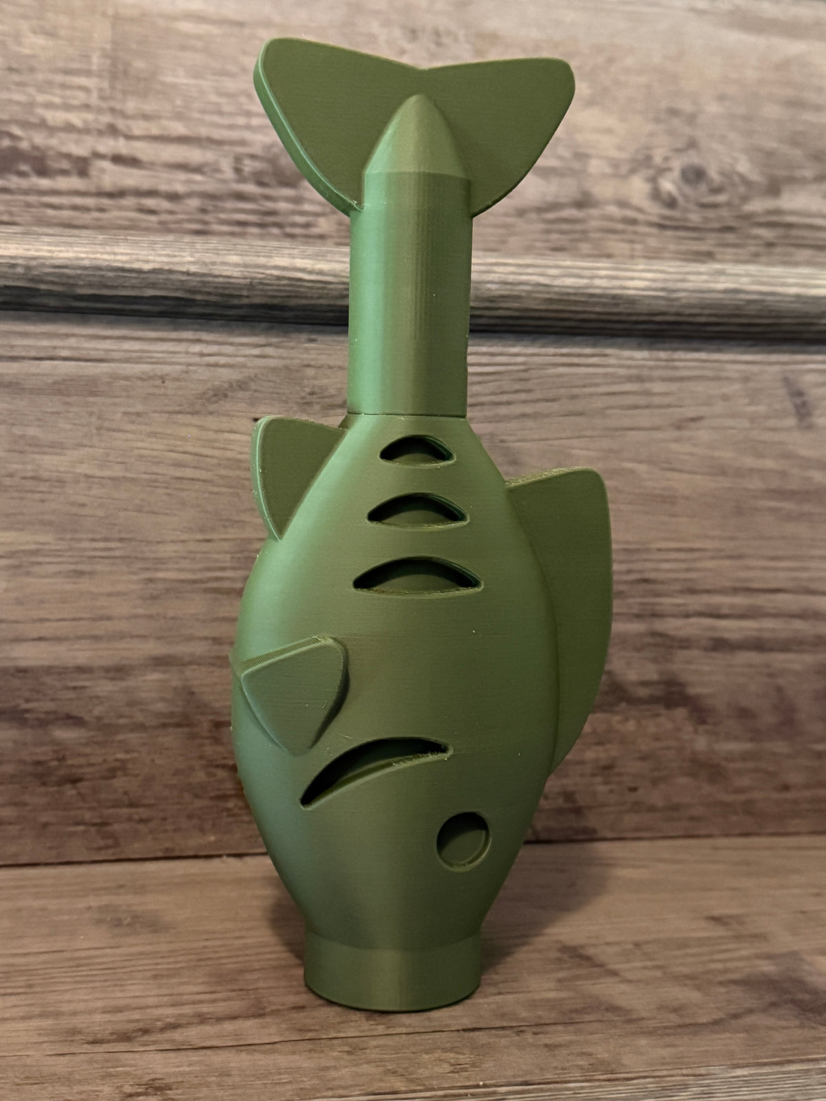 3D Printed LEGO-Style "Singing" Fish Wall Plaque — Perfect Father's Day Gift!