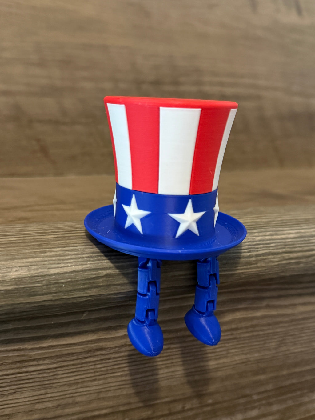 Patriotic Hat Desk Sitter