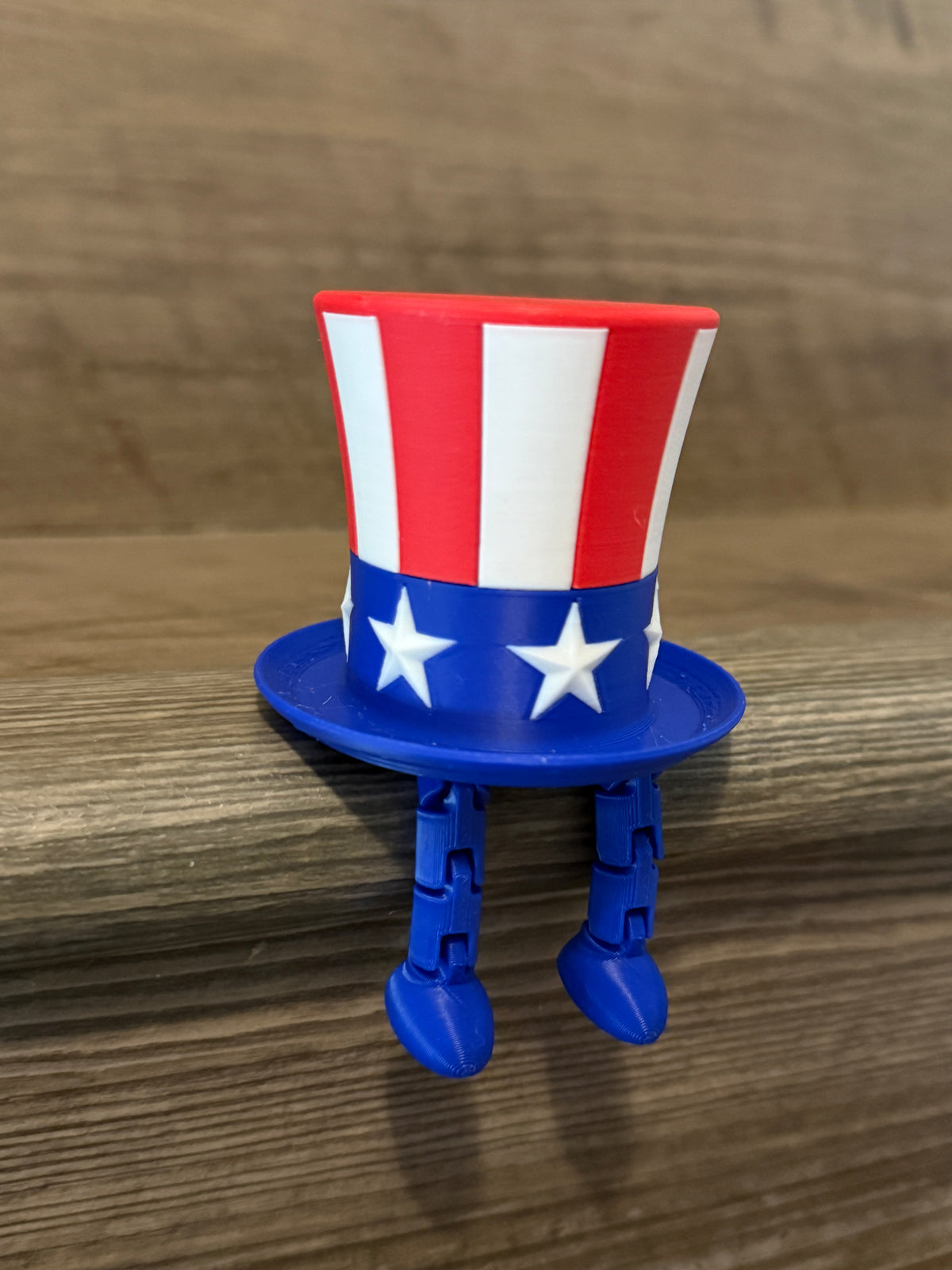 Patriotic Hat Desk Sitter