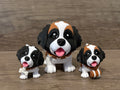 Saint Bernard dogs