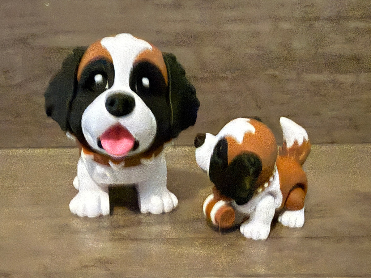 Saint Bernard dogs