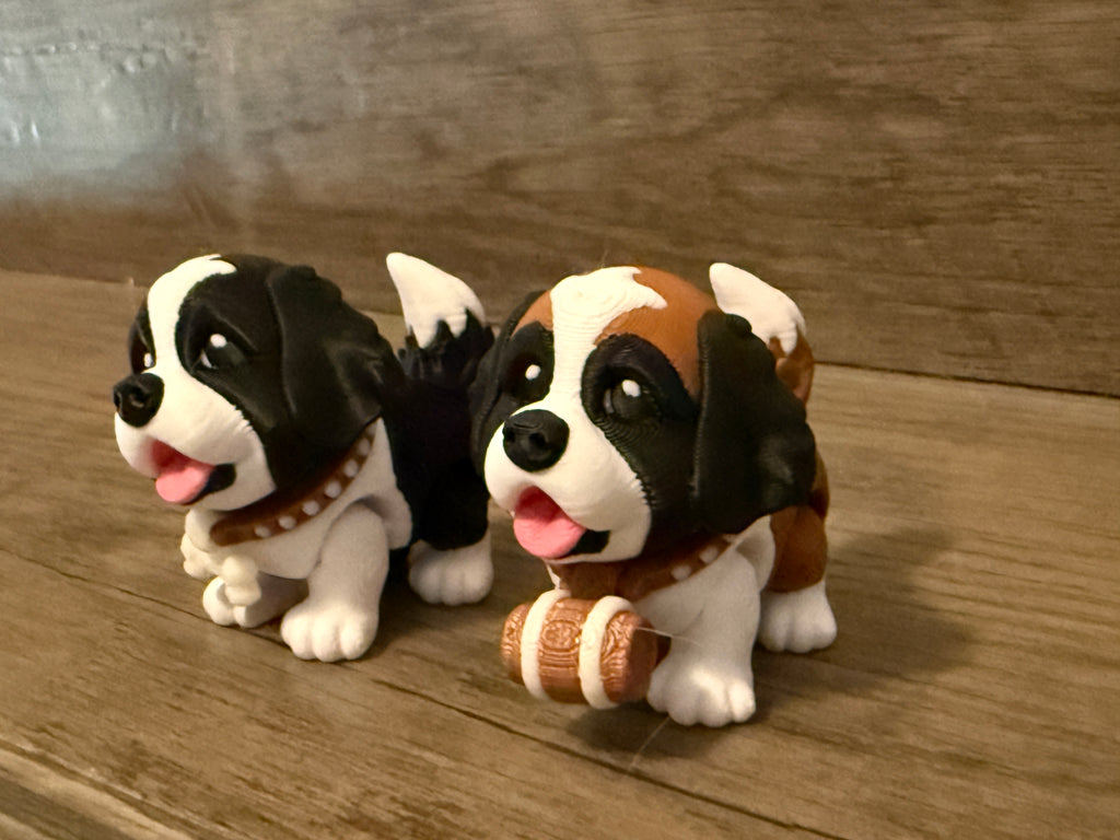 Saint Bernard dogs