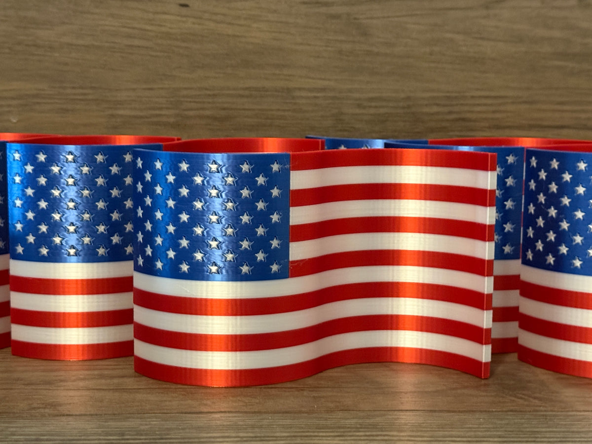 Flag Desk Decor