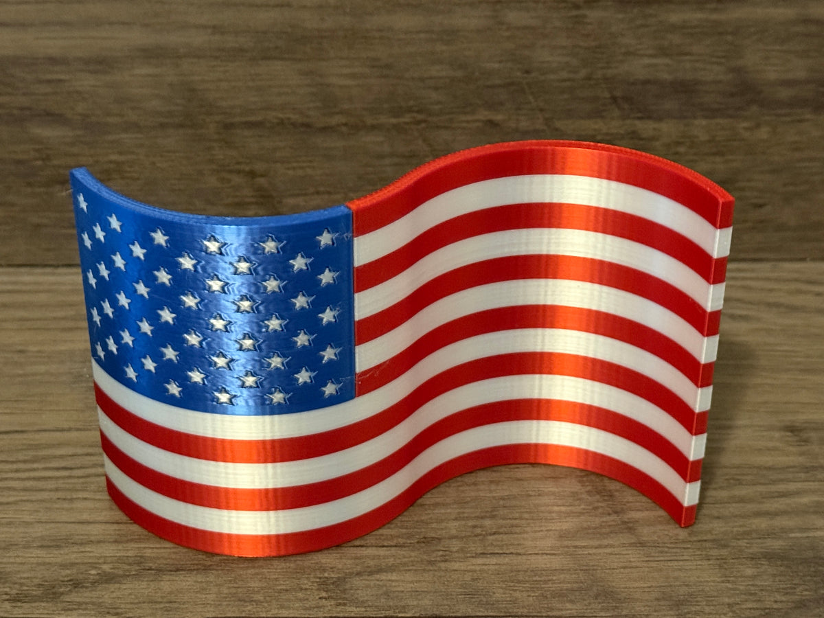 Flag Desk Decor