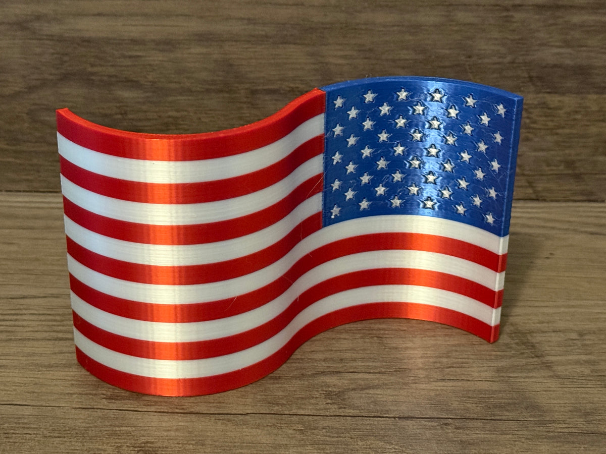 Flag Desk Decor