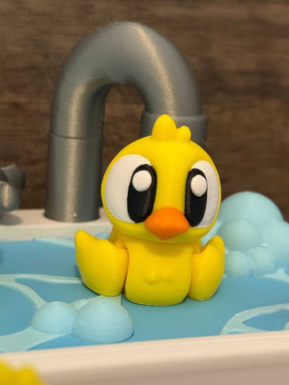 Rubber Ducks in Bath Playset