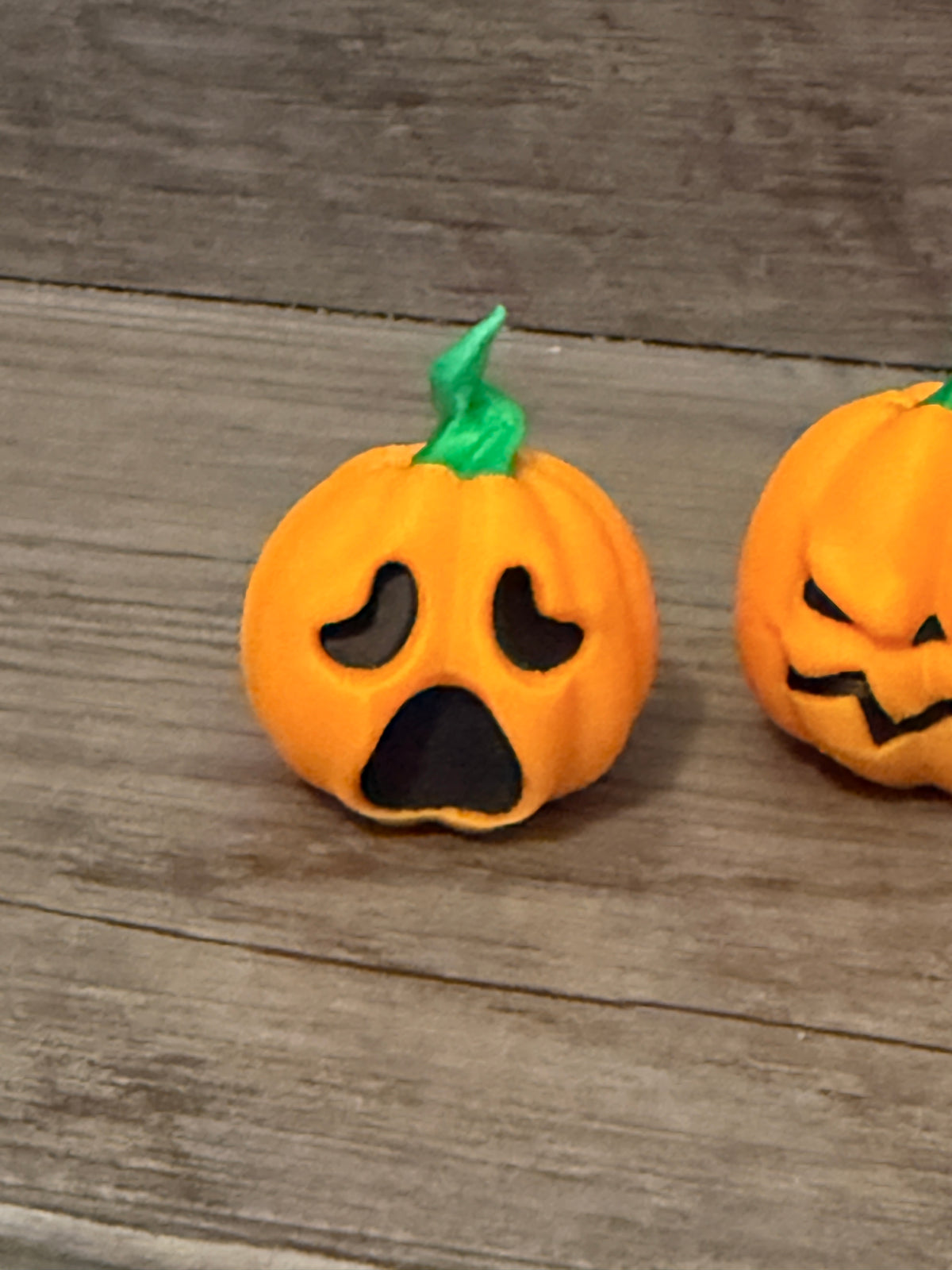 Small Pumpkins with Faces