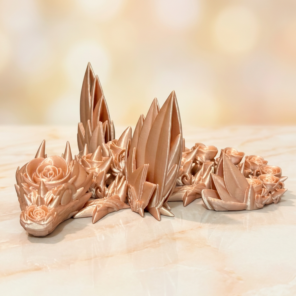 Rose Gold Dragon
